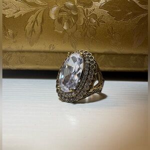 Handcrafted Turkish Sterling Silver with Gold Plate Ring